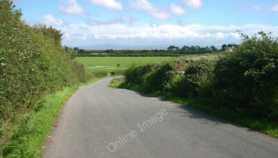 Foto 6x4 Country Lane Roosebeck Der Sand der Morecambe Bay ist zu sehen i c2010