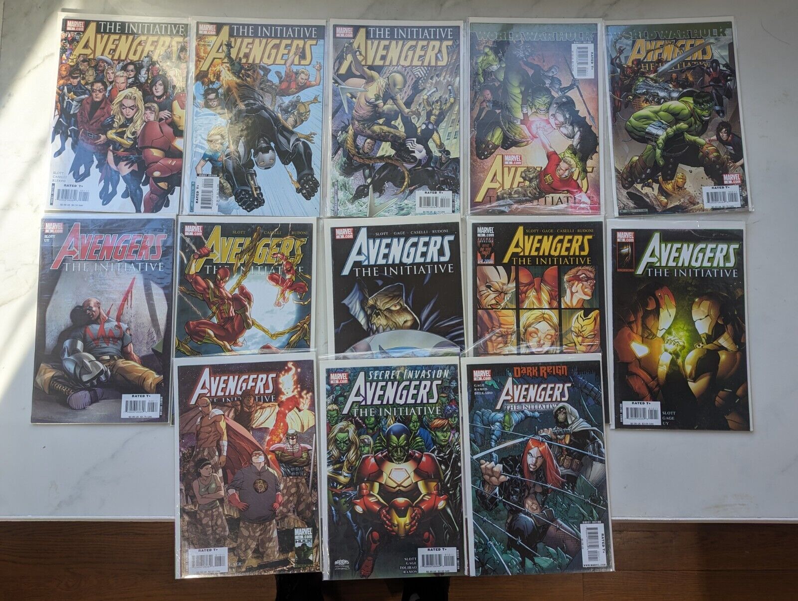 Avengers: The Initiative Lot of 13 #1 2 3 4 5 6 7 9 10 12 13 15 24 (2008 Marvel)