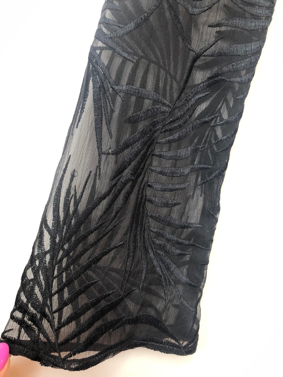 NEW $150 Show Me Your Mumu Juliet Maxi Leafy Luxe Black Sz Medium | eBay