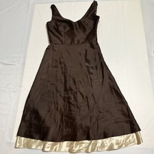 Ann Taylor Womens 0 Dress Silk A-Line Casual Cocktail Evening Summer Sleeveless