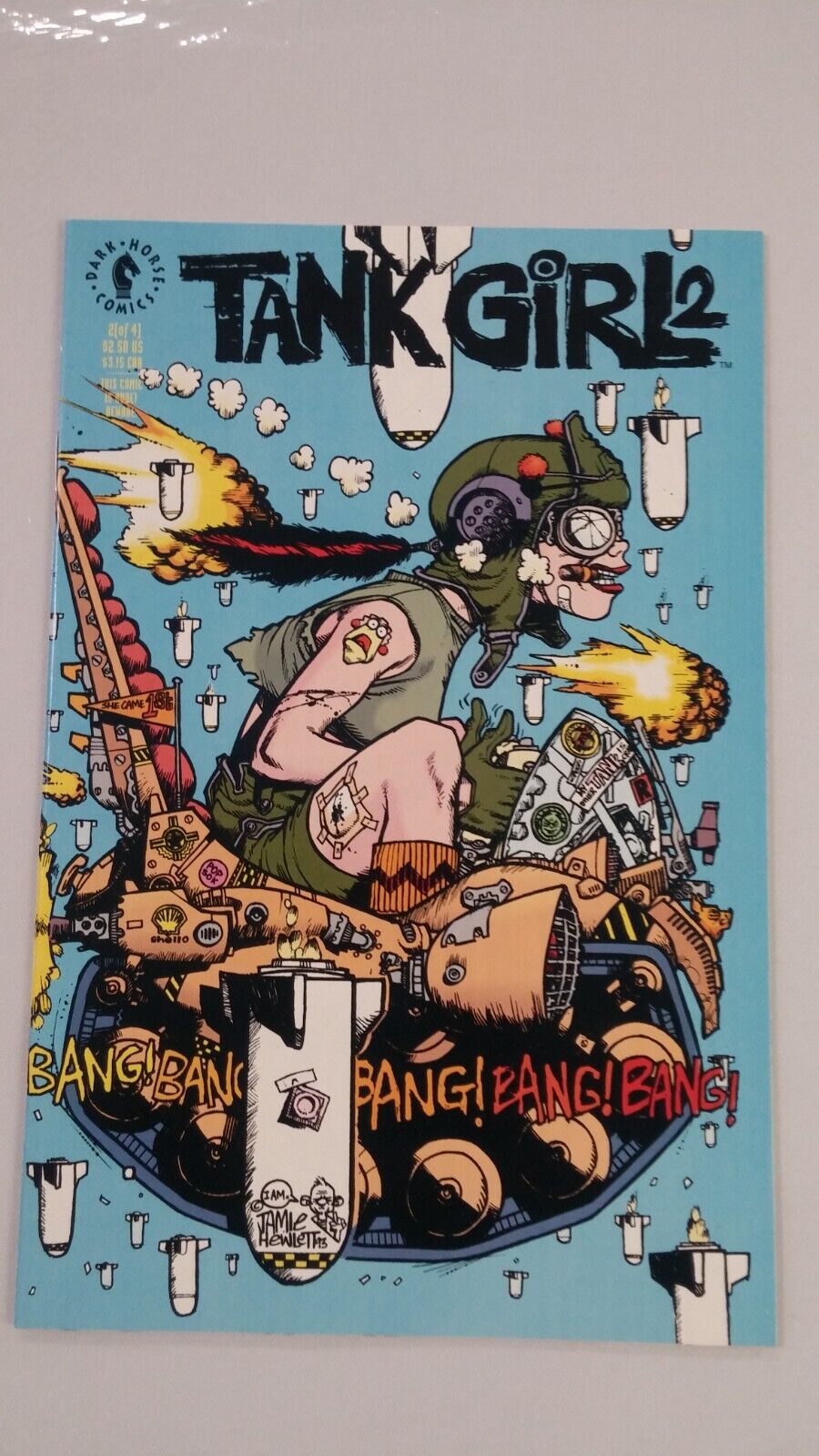 Tank Girl 2 #2  (Dark Horse Comics 1993) Jamie Hewlett art   NM-