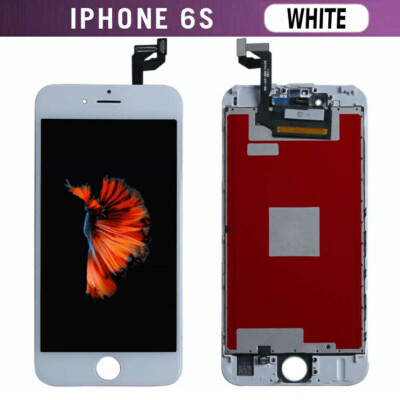 LCD Display Touch Screen Digitizer Replacement Assembly White For ...