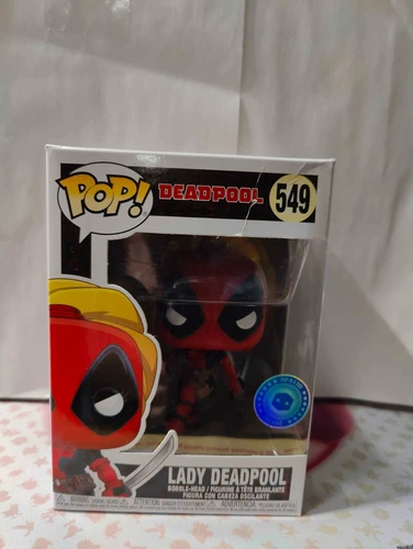 Funko Pop! Vinyl: Deadpool - Lady Deadpool #549 Pop In A Box Exclusive in box