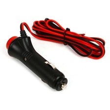 12V/24V Male Car Lighter Socket Plug Connector Switch 1.5m EA