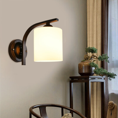 Modern Glass Wall Light Modern 110V Home Wall Sconce Lighting Fixture Bedroom