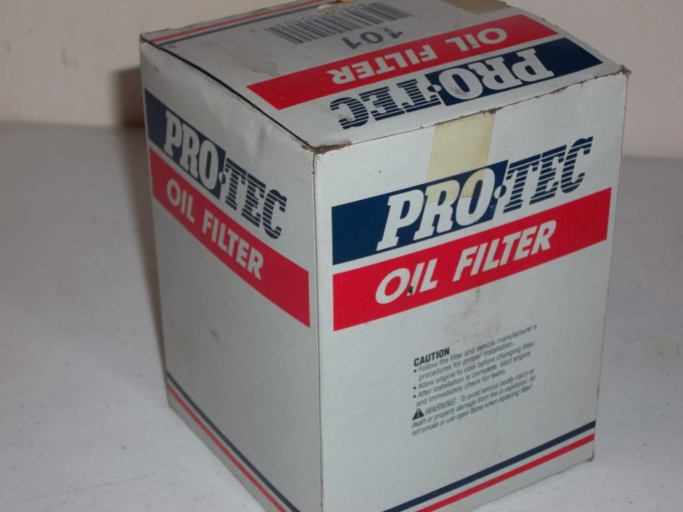 Filtro de aceite de motor NOS Pro Tec 101 NUEVO STOCK ANTIGUO Bonito L@@K Foto 2 de 4