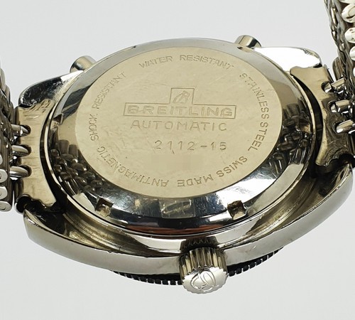 Breitling Chrono-Matic 2112 -15 * Seltene Herrenuhr mit Cal 15 ca 1970 - Bild 7 von 11
