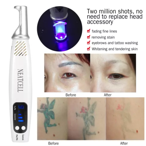 NEW Portable Blue Light Neatcell Skin Pen | Mini Skin Care Machine Beauty Device - Picture 12 of 13