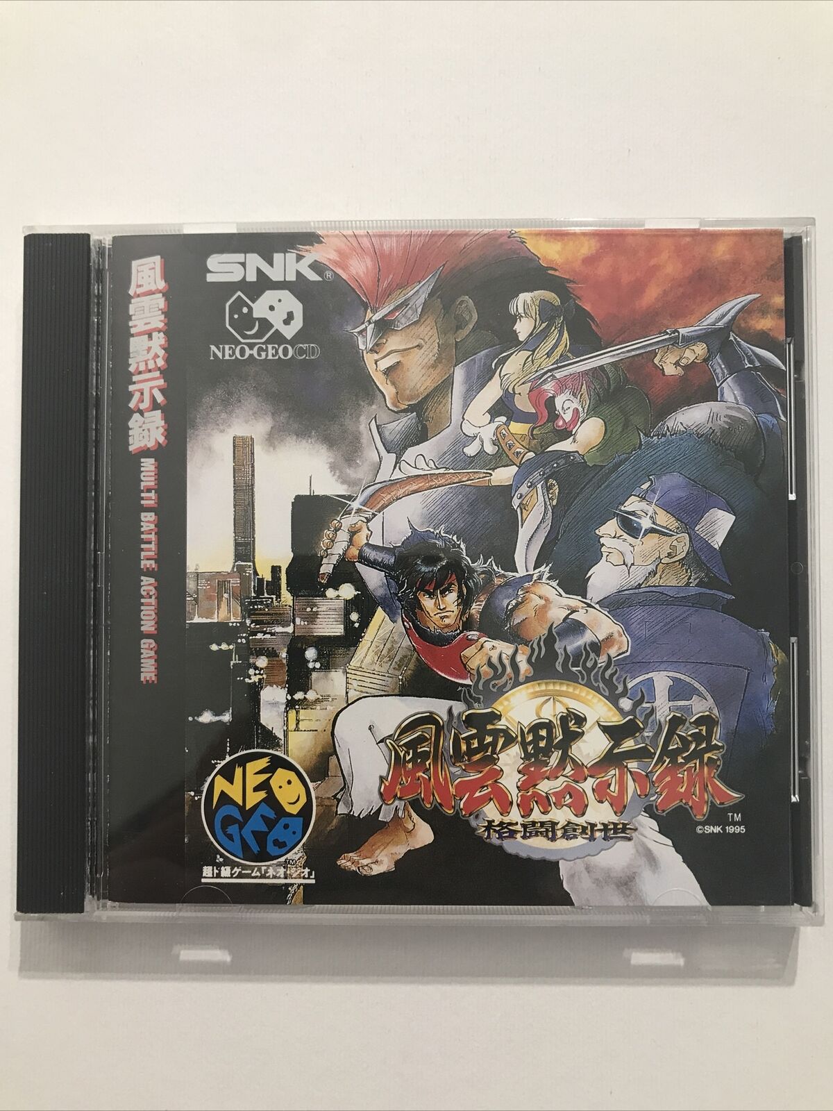 Savage Reign + Spin Card SNK Neo Geo CD Japan