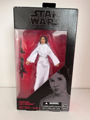 VERPACKTE 6'' STAR WARS DIE BLACK SERIES #30 PRINCESS LEIA ORGANA FIGUR HASBRO