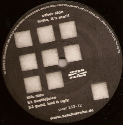 Sascha Krohn - Hello, It's Me!!! EP (12'', EP) (Very Good Plus (VG+)) - 175423901