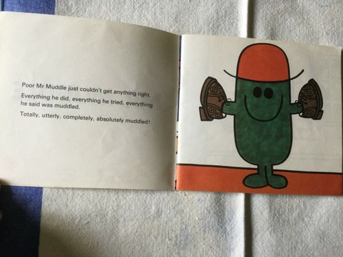 Mr. Muddle, by Roger Hargreaves, true 1st edition, 1976, MINT Thurman Pub. - Picture 4 of 8