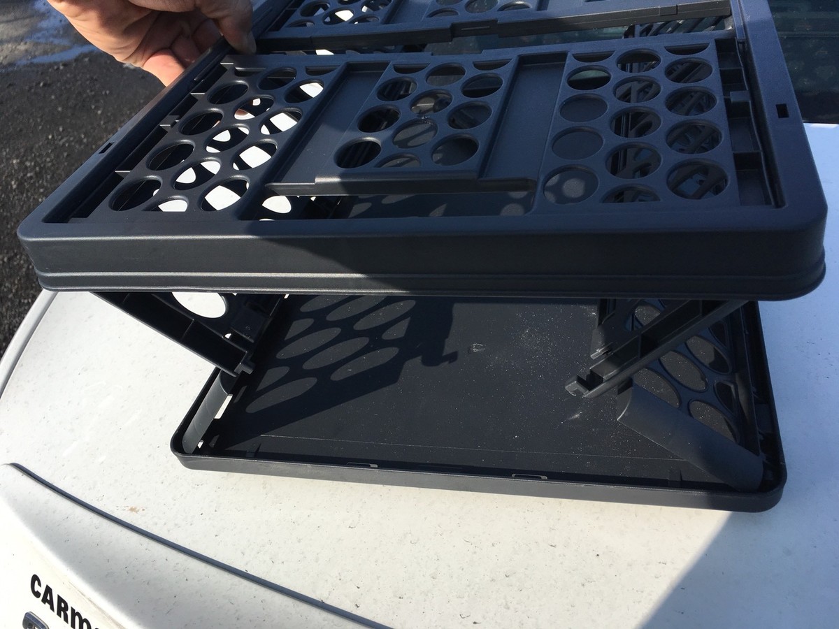 Genuine MERCEDES BENZ Collapsible Storage Shopping Crate