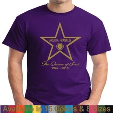 Aretha Franklin Memorial Tribute Respect Tee T Shirt 