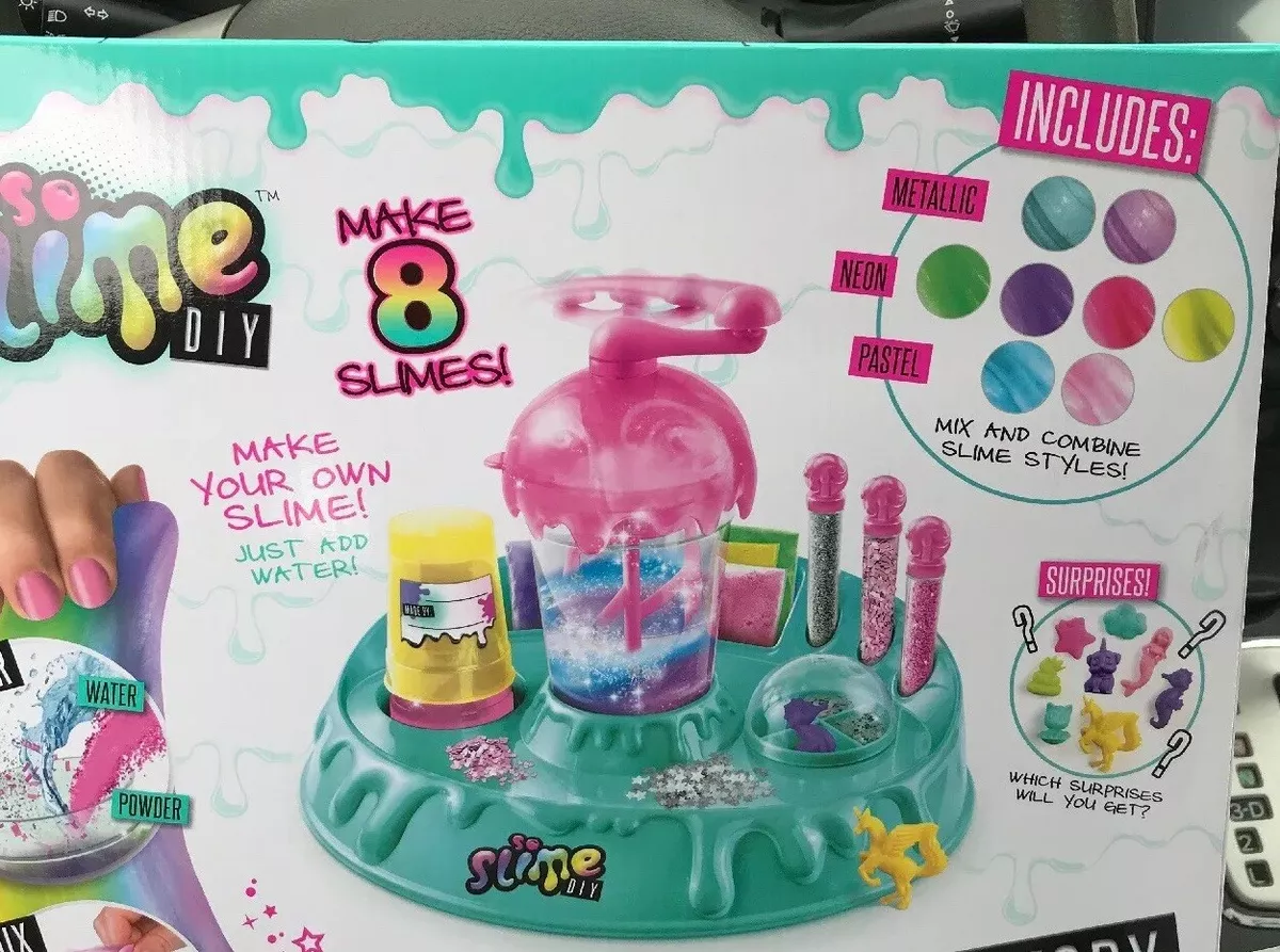 Canal Toys So Slime DIY Glitter Confetti Slime Factory Kit No Glue No Mess