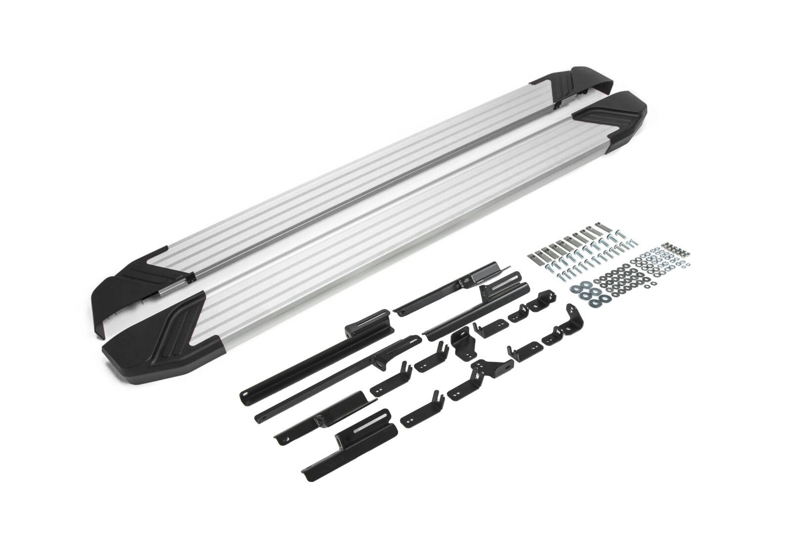 Marche pieds Toyota RAV4 2019-2025 marchepied aluminium RIVAL Basic