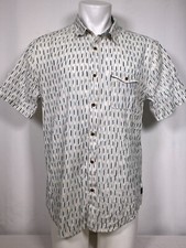 Billabong Sundays Jacquard Short Sleeve Shirt Men's XL NWT