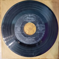 The Platters If I Didn't Care / True Lovers: Mercury 71749 Mono 1960
