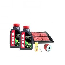 KIT TAGLIANDO OLIO MOTUL 5100 FILTRO ARIA CANDELA SUZUKI AN BURGMAN 400 K7 2008