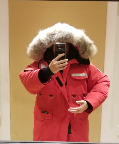 NEW RED LABEL "RED" EDITION CANADA GOOSE RESOLUTE MEN LG FITS "XXL" PARKA JACKET - Afbeelding 1 van 12
