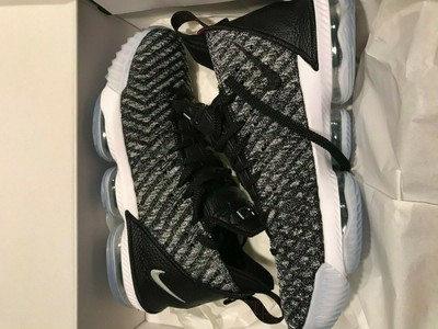 lebron 16 black metallic silver white