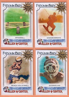 2023 Topps Allen & Ginter Fun in the Sun ~ You Pick ~ Complete Your Set