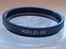 Rollei UV Rolleiflex German Made E30.5 Filter Mint   With Case