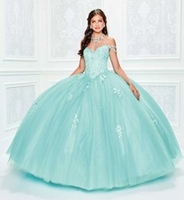 Quinceanera Dresses Off Shoulder Lace Applique Beaded Prom Ball Gowns Sweet 16