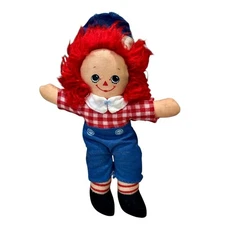 Vintage Raggedy Andy Sailor Knickerbocker 6 Inch Plush Cloth Doll Hallmark 1970s