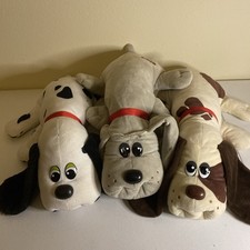 3 Hasbro Pound Puppies Dog Plush Set 2019 Stuffed Animal Toy 19 E9