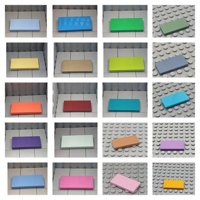 LEGO  4x Platte Fliese Tile 2x4 Brick - 87079 - Versch. Farben