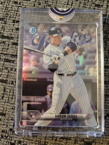 2017 Bowman - Chrome Roy Favorites Aaron Judge #ROYF-9 (RC) Rookie Card
