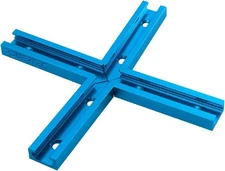 POWERTEC 71609V 3" T-Track Intersection Kit with kit, 1 Set 