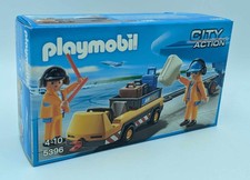 PLAYMOBIL 5396 Flugzeugschlepper mit Fluglotsen Flugzeug Flugehafen Lotsen NEU