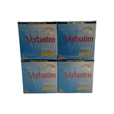 Verbatim 2HD 3.5" Floppy Disk 4 Boxes Sealed 40 Disks
