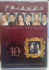 Friends: the Complete Tenth Season DVD, 2003 FACTORY SEALED UPC Slit 10 Ten