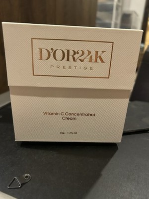 D'OR 24K Prestige Vitamin C Night Treatment Cream Anti-Aging Hydrating 1.7 fl oz