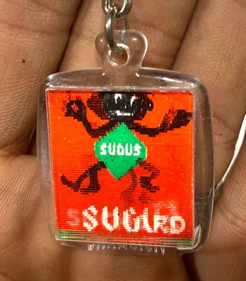 Antique Suchard Sugus visiomatic Chocolate Collection Advertising Keychain