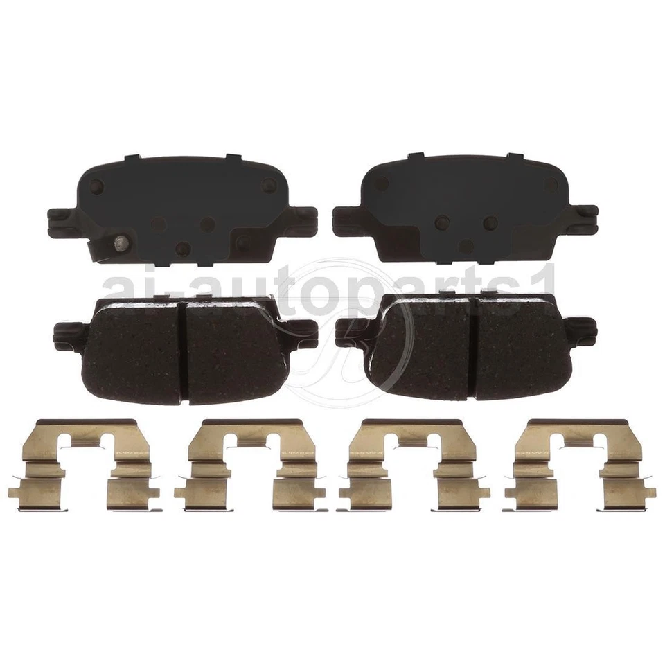 For 2016 2017 2018 2019 Chevrolet Malibu Rear Brake Rotors & Brake Pads Kit - Image 2 of 4