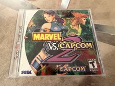 Marvel vs. Capcom 2 Case  Booklet Only - No Game Disc - Sega Dreamcast