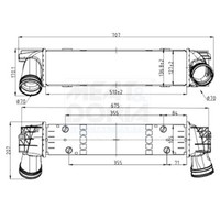 LadeluftküHler FüR BMW X1 E84 Z4 E89 11-16 7624146