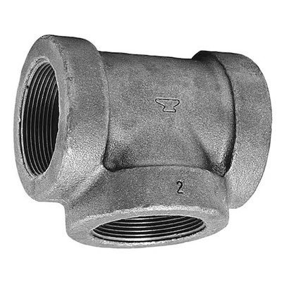 Anvil 0300059409 Reducing Tee Reducing Tee, 3'' X 2-1/2'' X 3'' Pipe, Fnpt, Cast
