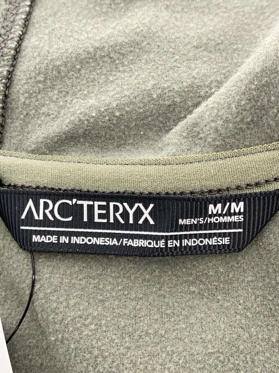 Arc'teryx Felpa con Cappuccio Zip Uomo M Poliestere Cachi Giacca Casual #EG CZA