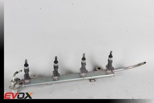 08-15 Mitsubishi Lancer Evolution 10 Evo X Oem Engine Fuel Rail Injectors 86 08-15 Mitsubishi Lancer Evolution 10 Evo X Oem Engine Fuel Rail Injectors 86