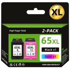 Ink Cartridges for HP 65XL 65 XL DeskJet 2600 2652 2636 2622 3755 ENVY 5052 5055