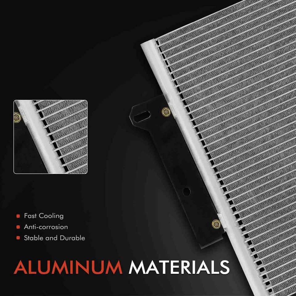 Конденсатор кондиционера с кронштейном для Chevrolet Beretta Corsica Pontiac Grand Am Buick - Изображение 2 из 4