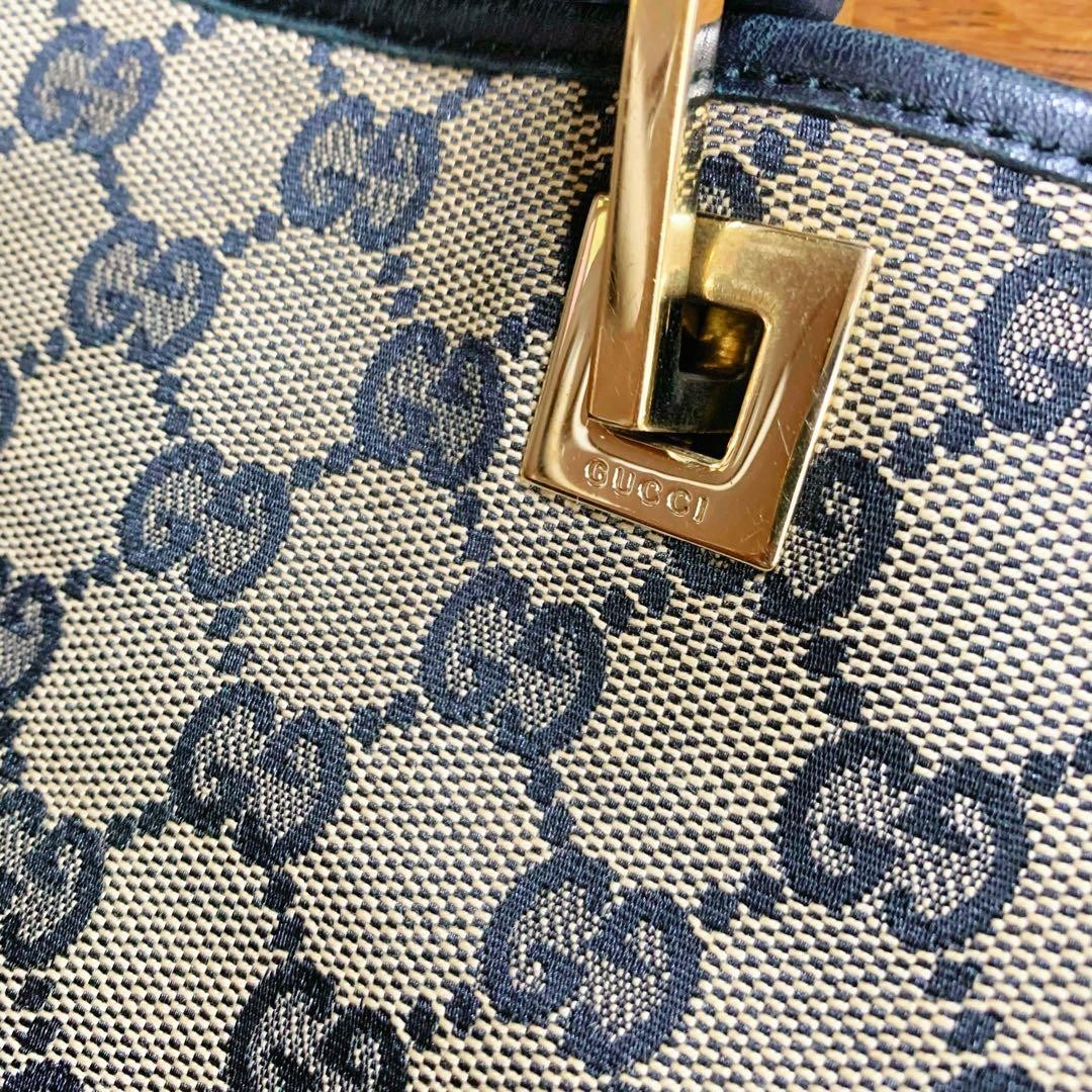 GUCCI GG Canvas Tote Bag Beige Large Capacity A4 Office Commuting Authentic thumbnail 20