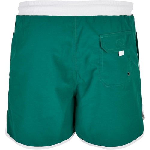 Retro Swimshorts Badehose UrbanClassics Bade Short Freizeit Strand Hose Bermuda - Picture 97 of 163