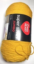 RED HEART SUPER SAVER JUMBO. 1 Pk. GOLD . I combine ship. See details