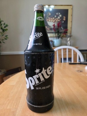 Vintage Sprite FULL / Sealed 32oz Glass Bottle Everglades National Park